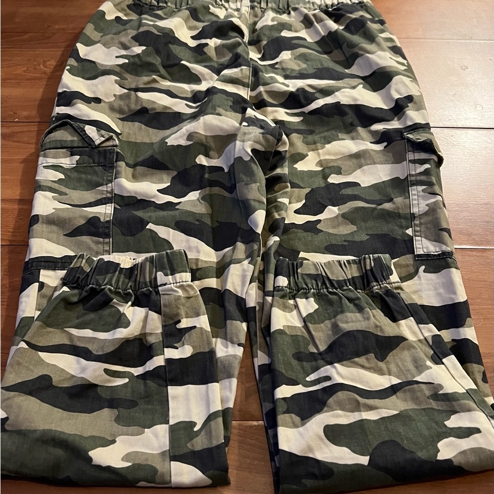 H&M Camouflage Track Pants